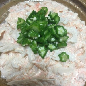レンコンの明太サラダ